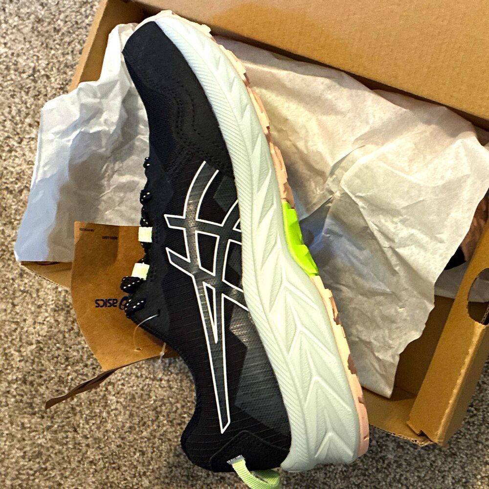 ASICS Gel Venture 10 Black/Whisper Green Low Top Women’s US 9 1012B759-003